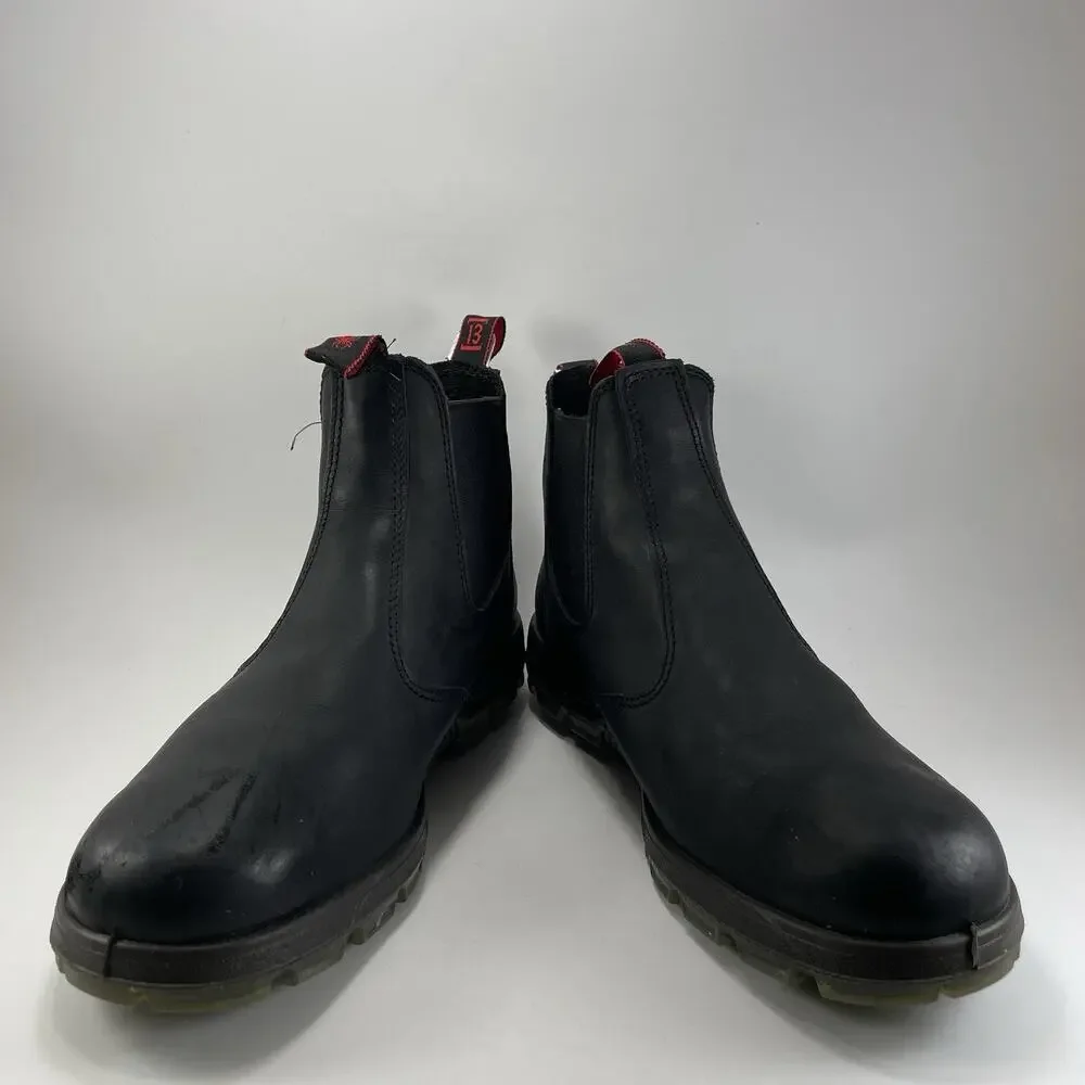 Redback Boots Easy Escape Mens Size US 14/ AU 13 Black Leather Work Chelsea